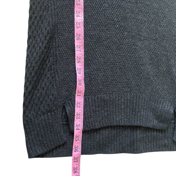 Krimson Klover Merino Wool Blend Sweater Dress Gray Medium - Picture 11 of 11